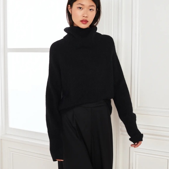 Quince Baby Alpaca-Wool Turtleneck - Picture 1 of 11